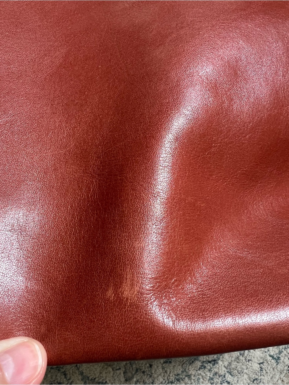 Madewell Brown Leather Tote Bag - Picture 2 of 7